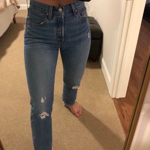 High waisted Levi’s 501 Jean